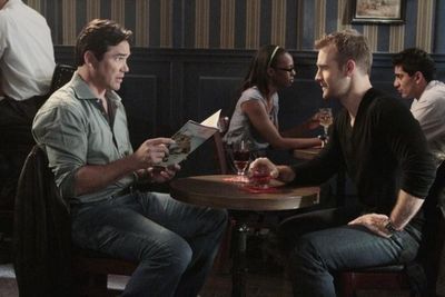 DEAN CAIN, JAMES VAN DER BEEK Photo