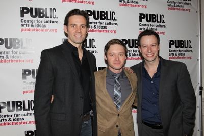 Michael Halling, Bobby Steggert and Tally Sessions
 Photo