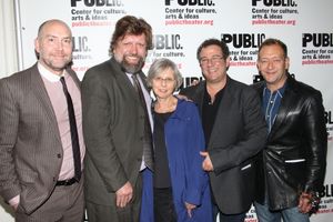 Patrick Willingham, Oskar Eustis, Sybille Pearson, Michael Greif and Michael John LaC Photo