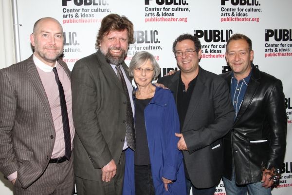 Patrick Willingham, Oskar Eustis, Sybille Pearson, Michael Greif and Michael John LaC Photo