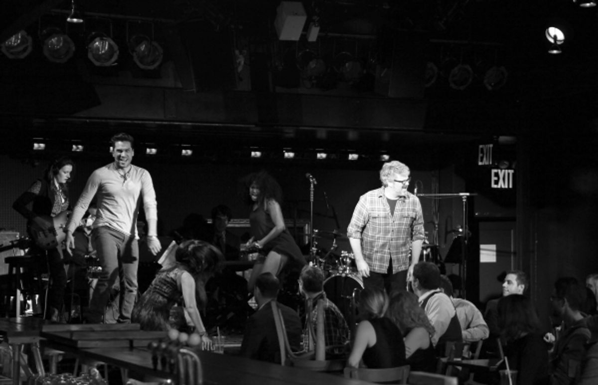 Will Swenson, Karen Olivo, Rebecca Naomi Jones & John Ellison Conlee at 