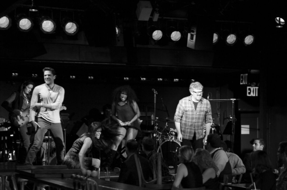 Will Swenson, Karen Olivo, Rebecca Naomi Jones & John Ellison Conlee at 