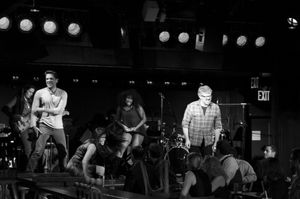 Will Swenson, Karen Olivo, Rebecca Naomi Jones & John Ellison Conlee @ BroadwayWorld Will Swenson, Karen Olivo, Rebecca Naomi Jones & John Ellison Conlee Photo