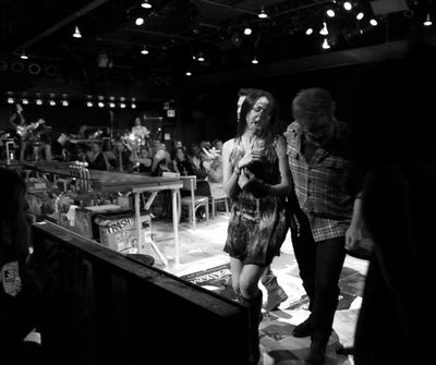 Karen Olivo & John Ellison Conlee Photo