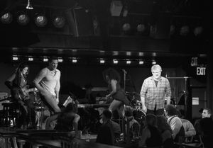 Will Swenson, Karen Olivo, Rebecca Naomi Jones & John Ellison Conlee Photo