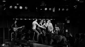 Will Swenson, Karen Olivo, Rebecca Naomi Jones & John Ellison Conlee Photo