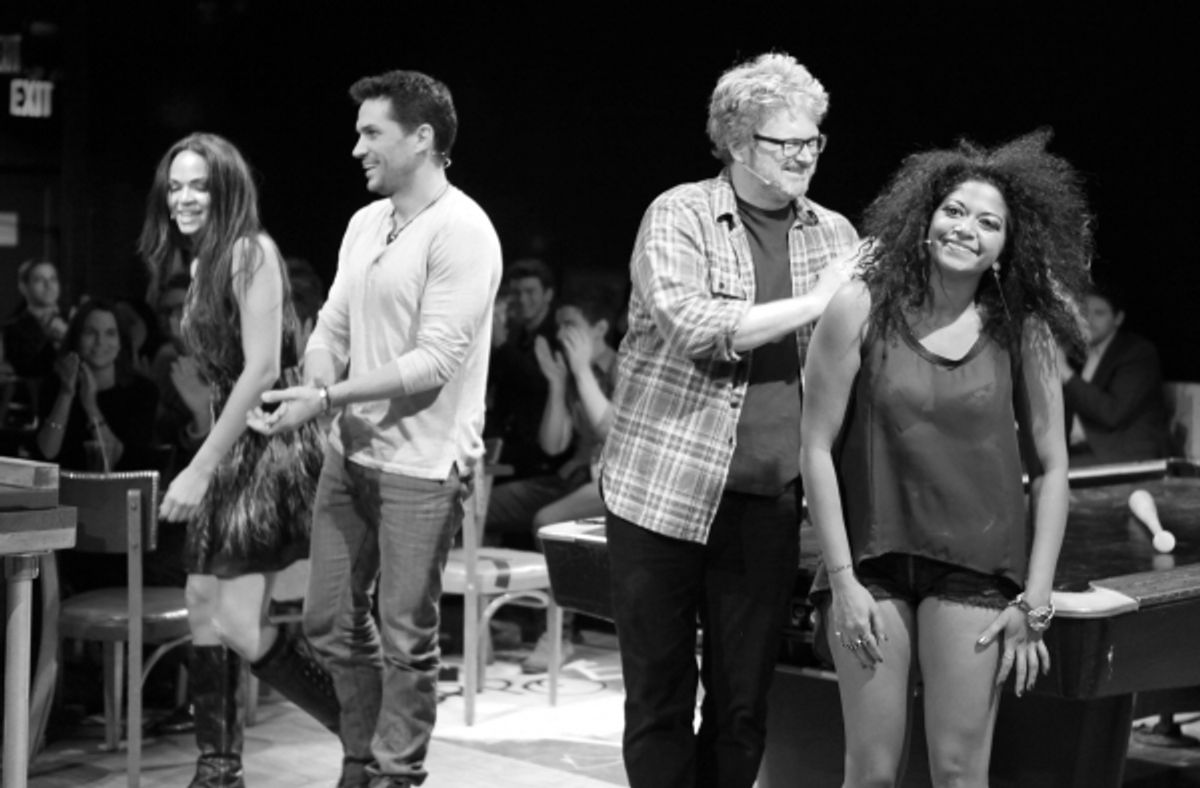 Karen Olivo, Will Swenson, John Ellison Conlee & Rebecca Naomi Jones at 