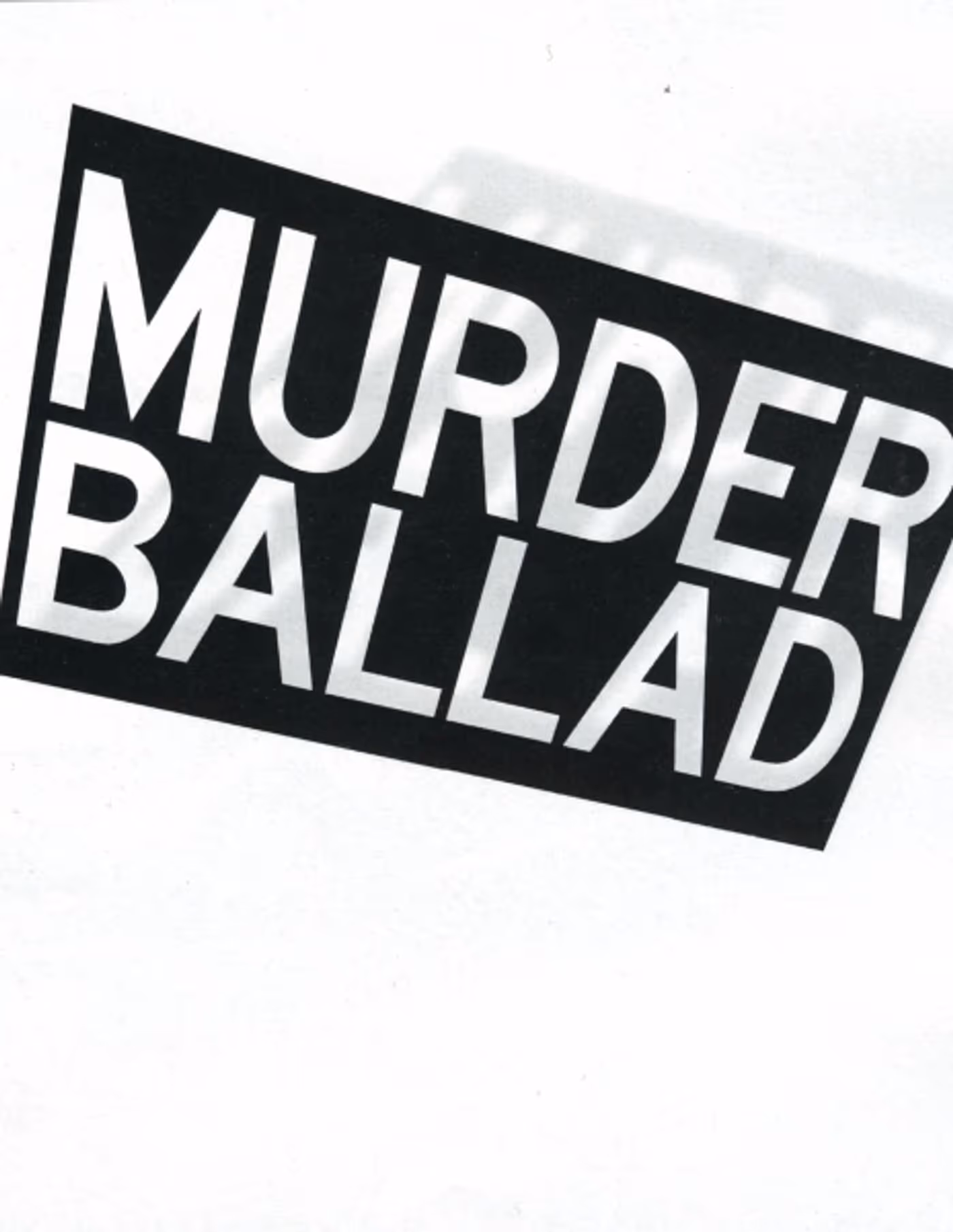 Photo Coverage: MURDER BALLAD's Opening Night Curtain Call Image