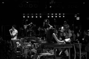 Will Swenson, Rebecca Naomi Jones, John Ellison Conlee & Karen Olivo Photo