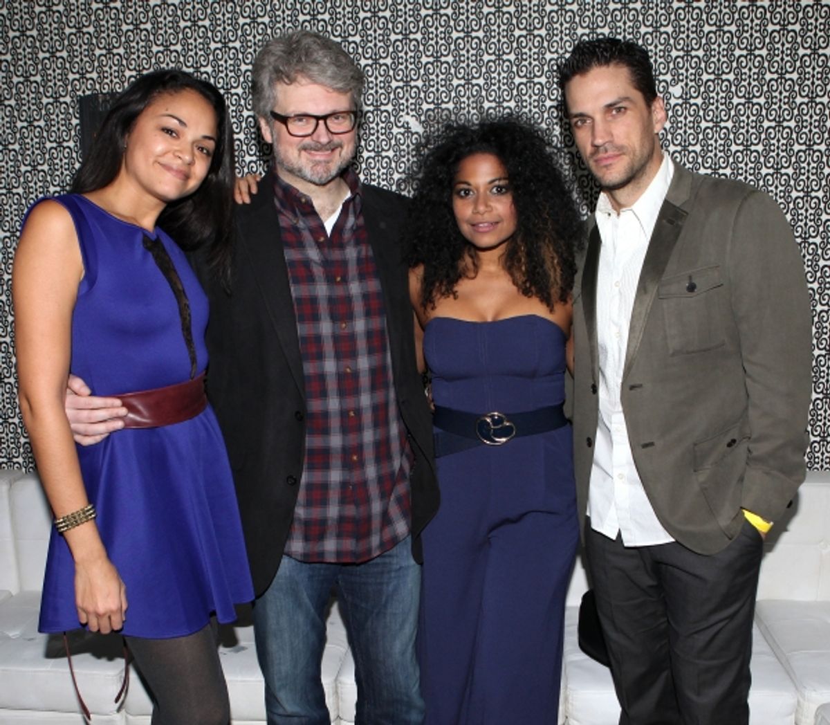 Karen Olivo, John Ellison Conlee, Rebecca Naomi Jones and Will Swenson at 