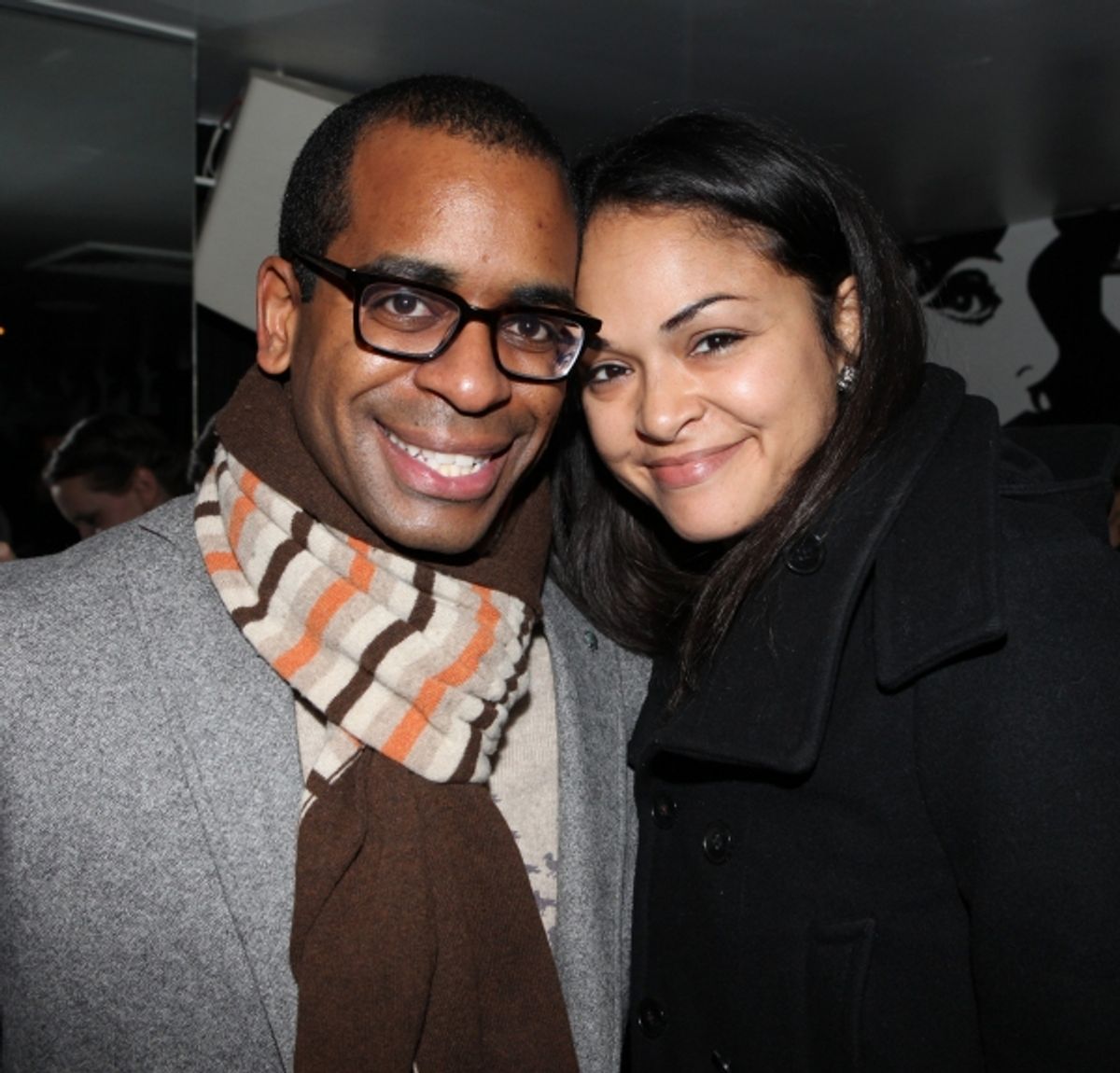 Daniel Breaker & Karen Olivo at 