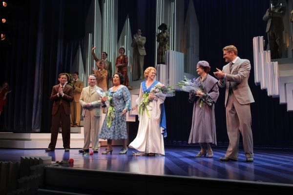 Andrew Samonsky, George Hearn, Roz Ryan, Carolee Carmello, Candy Buckley, Edward Watt Photo
