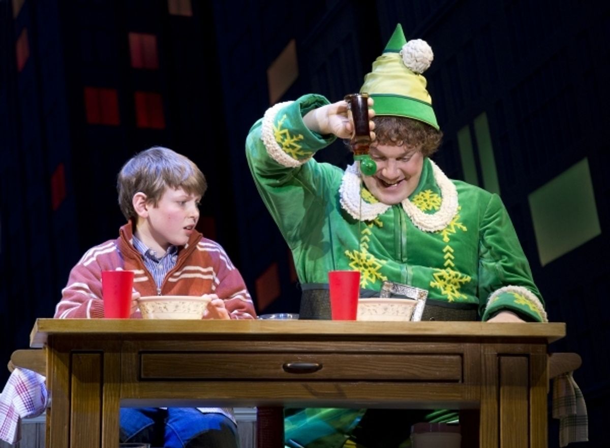 Pete Kaiser, Rob McClure and Jed Abrahams at 