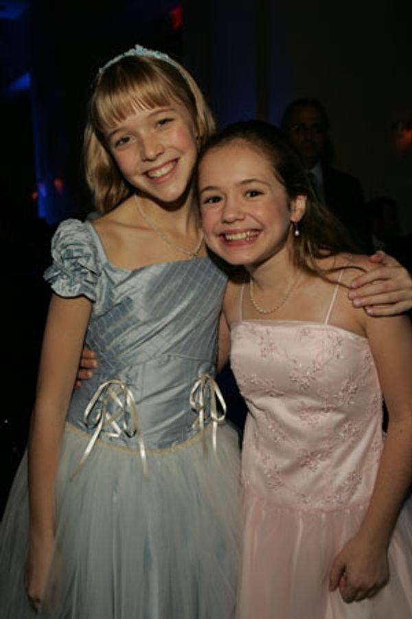 Two 'Jane Banks,' Delaney Moro and Katherine Leigh Doherty, on opening night Photo
