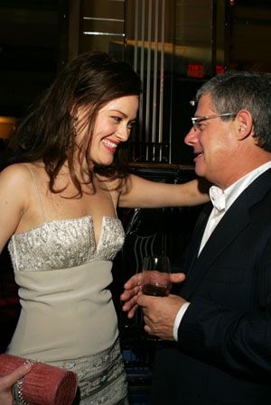 Ashley Brown and Cameron Mackintosh on opening night @ BroadwayWorld Ashley Brown and Cameron Mackintosh on opening night Photo