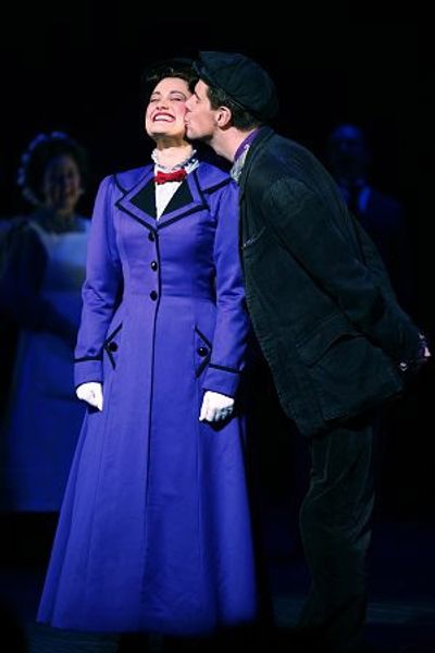 Ashley Brown and Gavin Lee on opening night Photo
