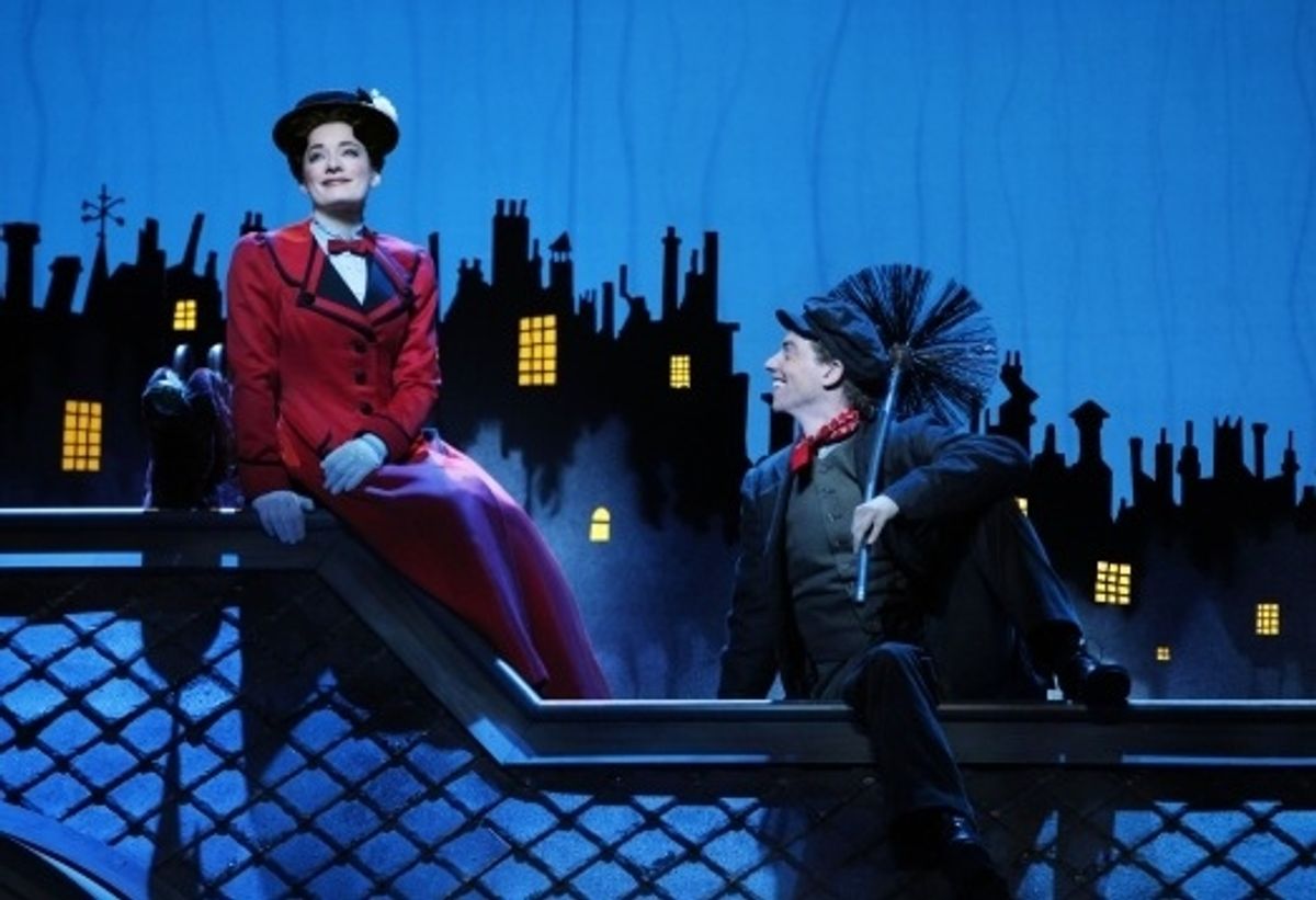 Laura Michelle Kelly and Christian Borle in 2009 at 