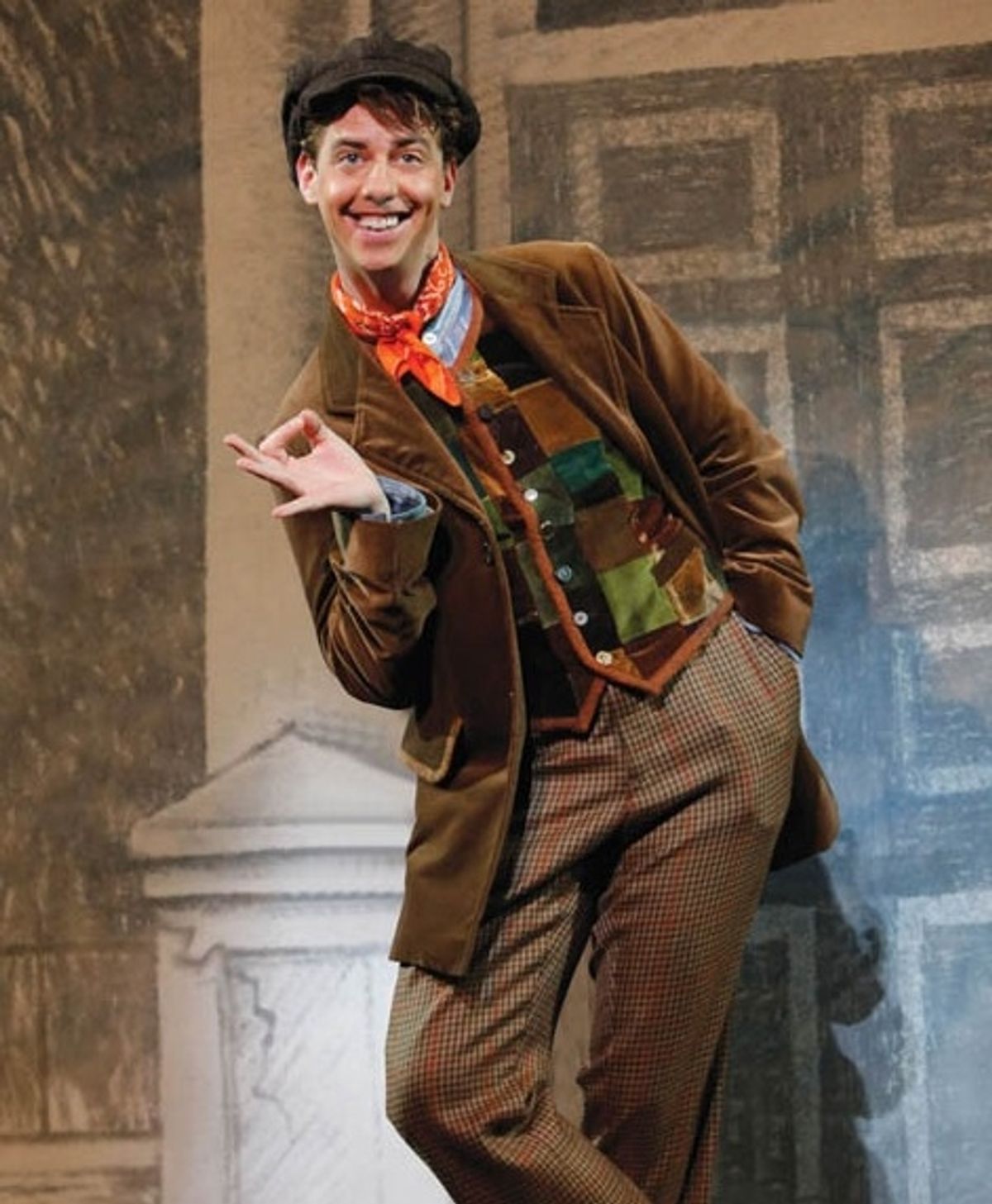 Christian Borle in MARY POPPINS, 2009 at 