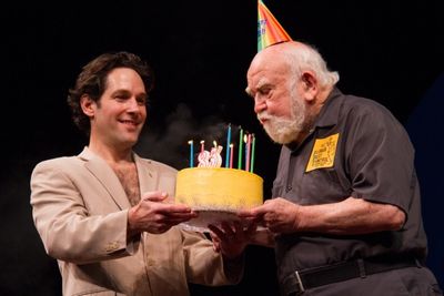 Paul Rudd, Ed Asner Photo