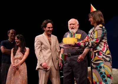 Kate Arrington, Paul Rudd, Ed Asner Photo