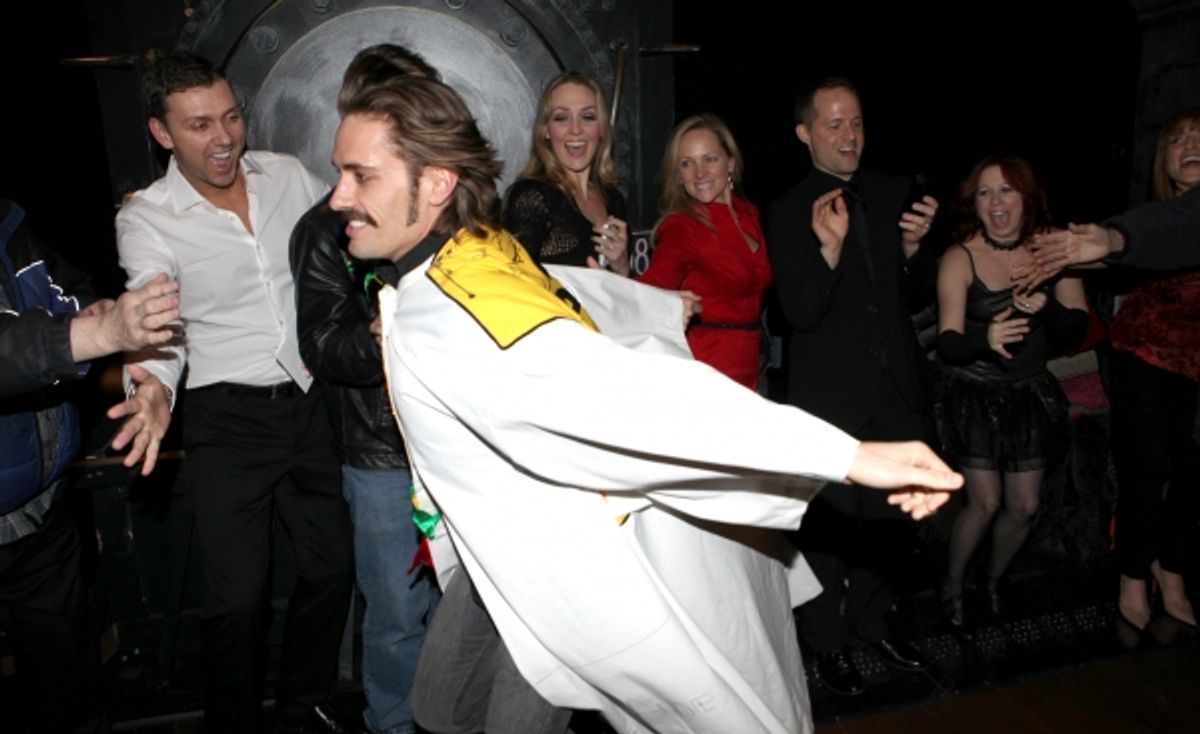 Eric Sciotto & Warren Carlyle with Company at 