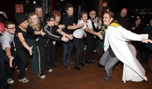 Jessie Mueller, Betsy Wolfe, Chita Rivera, Will Chase, Peter Benson, Stephanie J. Block, Rupert Holmes & Eric Sciotto
@ BroadwayWorld Jessie Mueller, Betsy Wolfe, Chita Rivera, Will Chase, Peter Benson, Stephanie J. Blo Photo