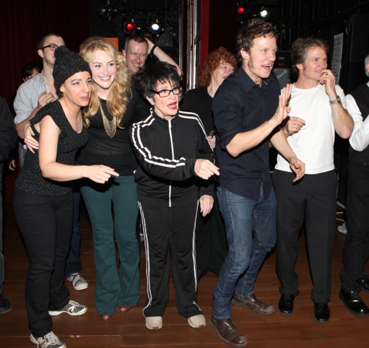 Jessie Mueller, Betsy Wolfe, Chita Rivera, Will Chase, Peter Benson
 at 