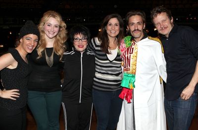 Jessie Mueller, Betsy Wolfe, Chita Rivera, Stephanie J. Block, Eric Sciotto & Will Ch Photo