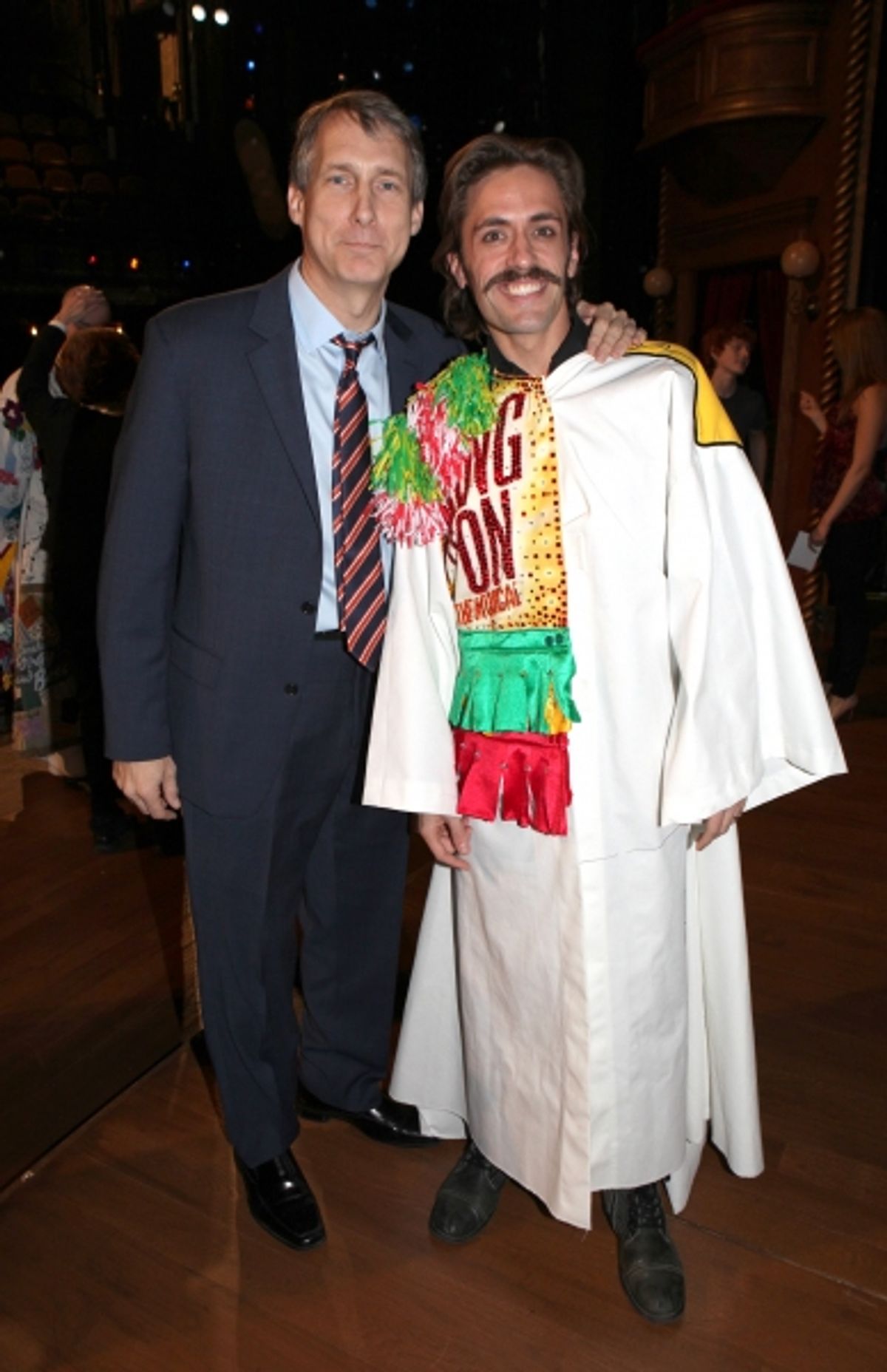 Eric Sciotto at Photo Coverage Exclusive: THE MYSTERY OF EDWIN DROOD's Gypsy Robe Ceremony!