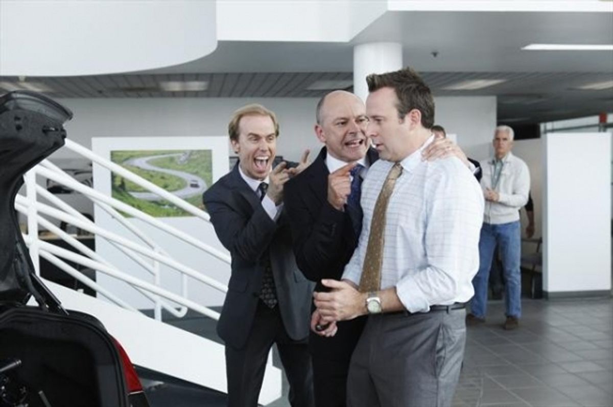 PATRICK O'SULLIVAN, ROB CORDDRY, ROBERT BAGNELL at 