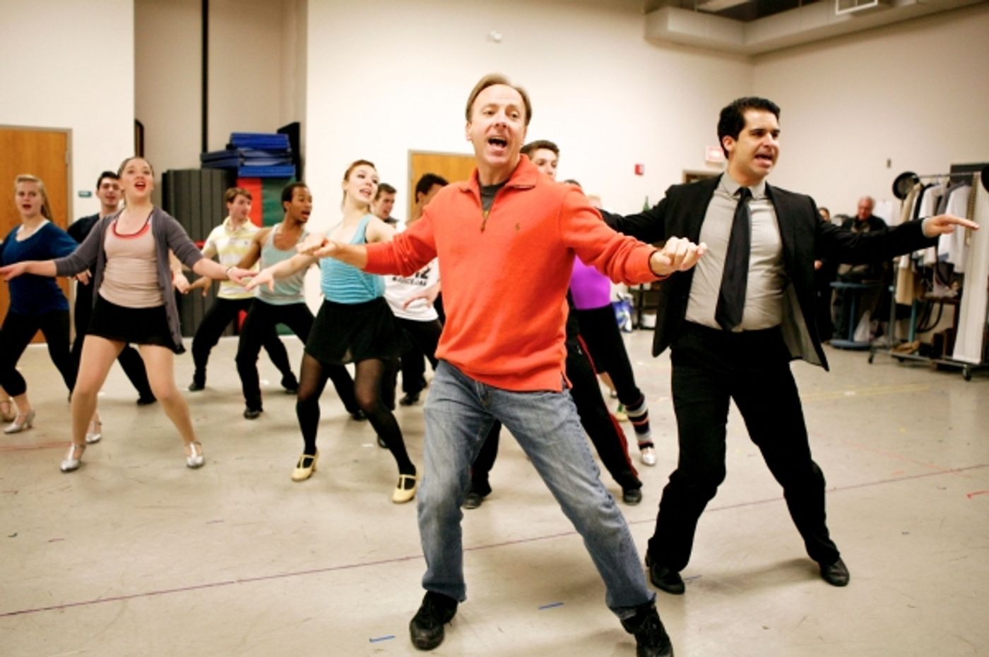 Photo Flash: In Rehearsal with Syracuse Stage's WHITE CHRISTMAS  Image