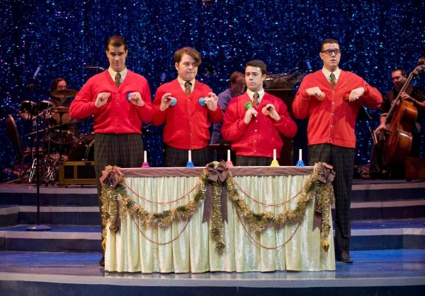 Rod Thomas (Francis), Jonathan Wagner (Sparky), Frank Paul (Jinx) and Scott Stratton  Photo