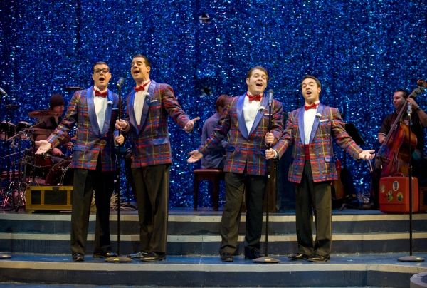 Scott Stratton (Smudge), Rod Thomas (Francis), Jonathan Wagner (Sparky) and Frank Pau Photo