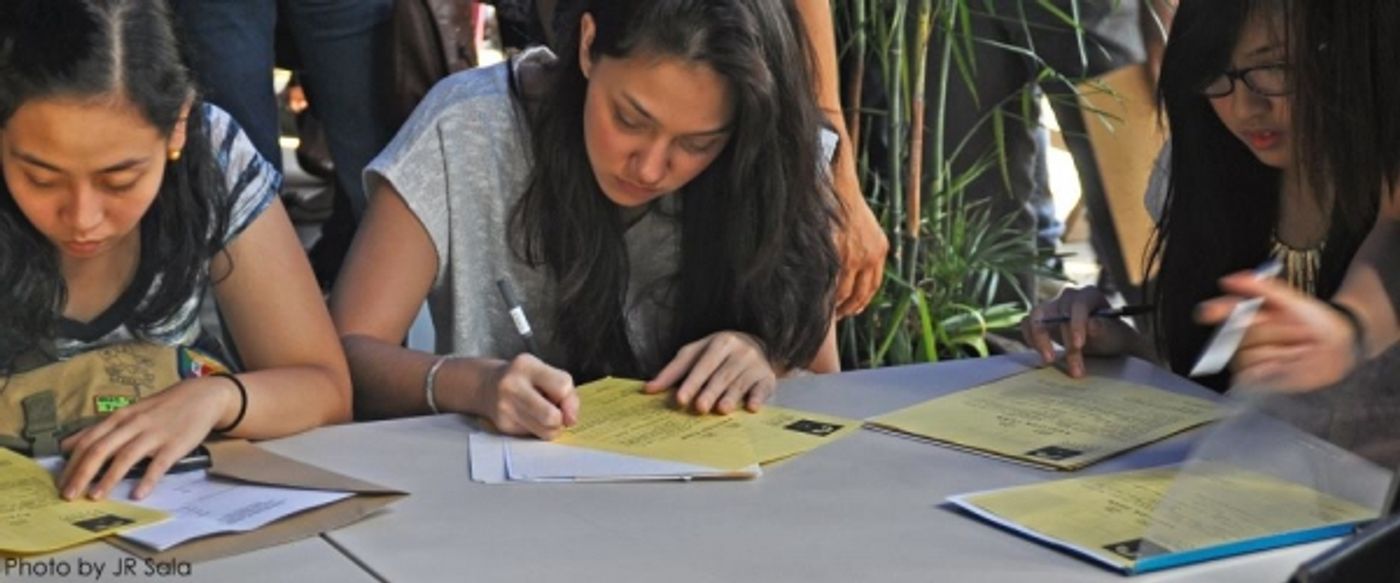 Exclusive Photo Coverage: MISS SAIGON Auditionees Register in Manila! Exclusive Photo Coverage: MISS SAIGON Auditionees Register in Manila! Image