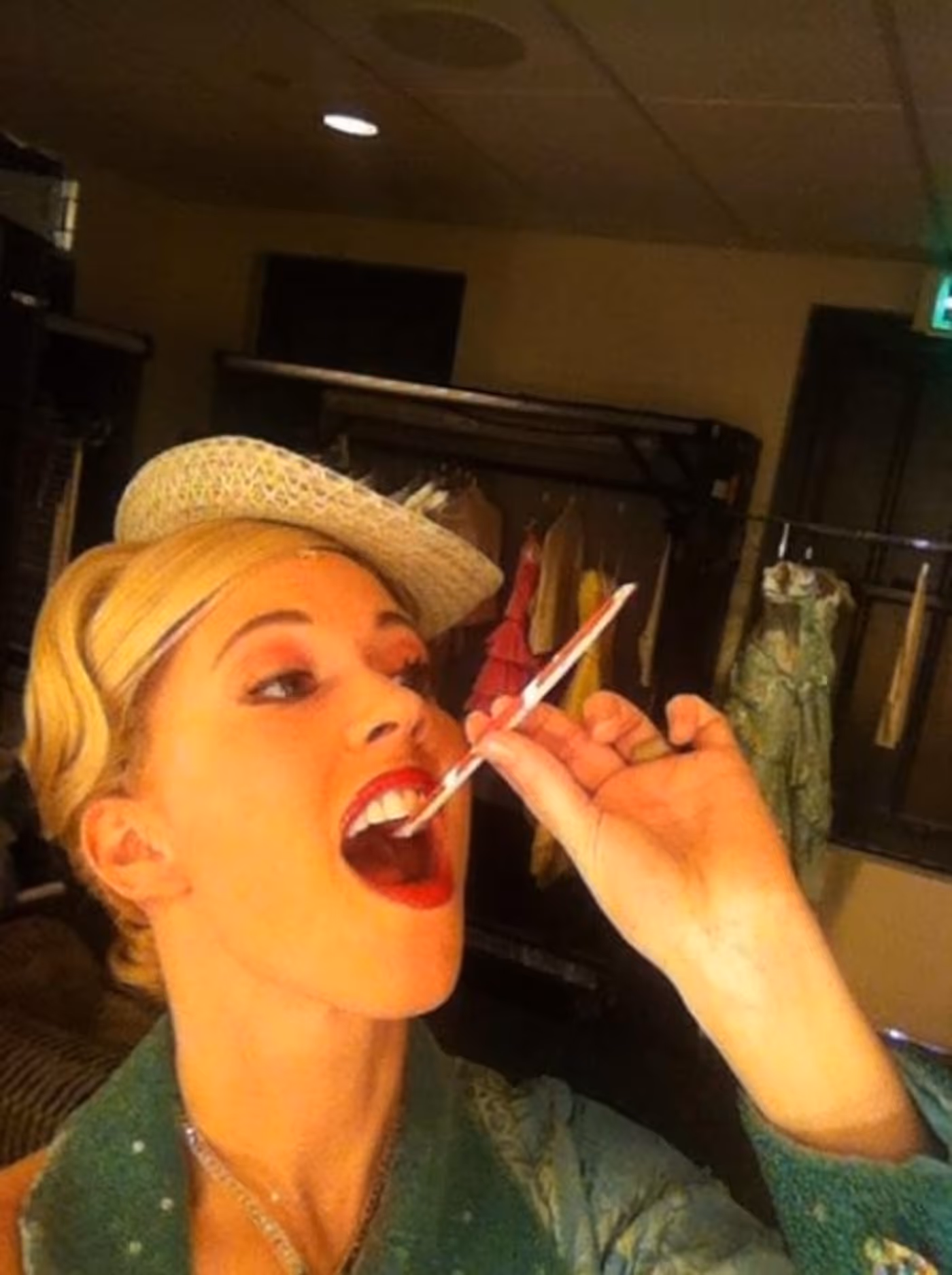 Photo Flash: Saturday Intermission Pics, Nov 17 - CHAPLIN Preps for Turkey Day, First SIPs from EDWIN DROOD, GIANT and More! Image