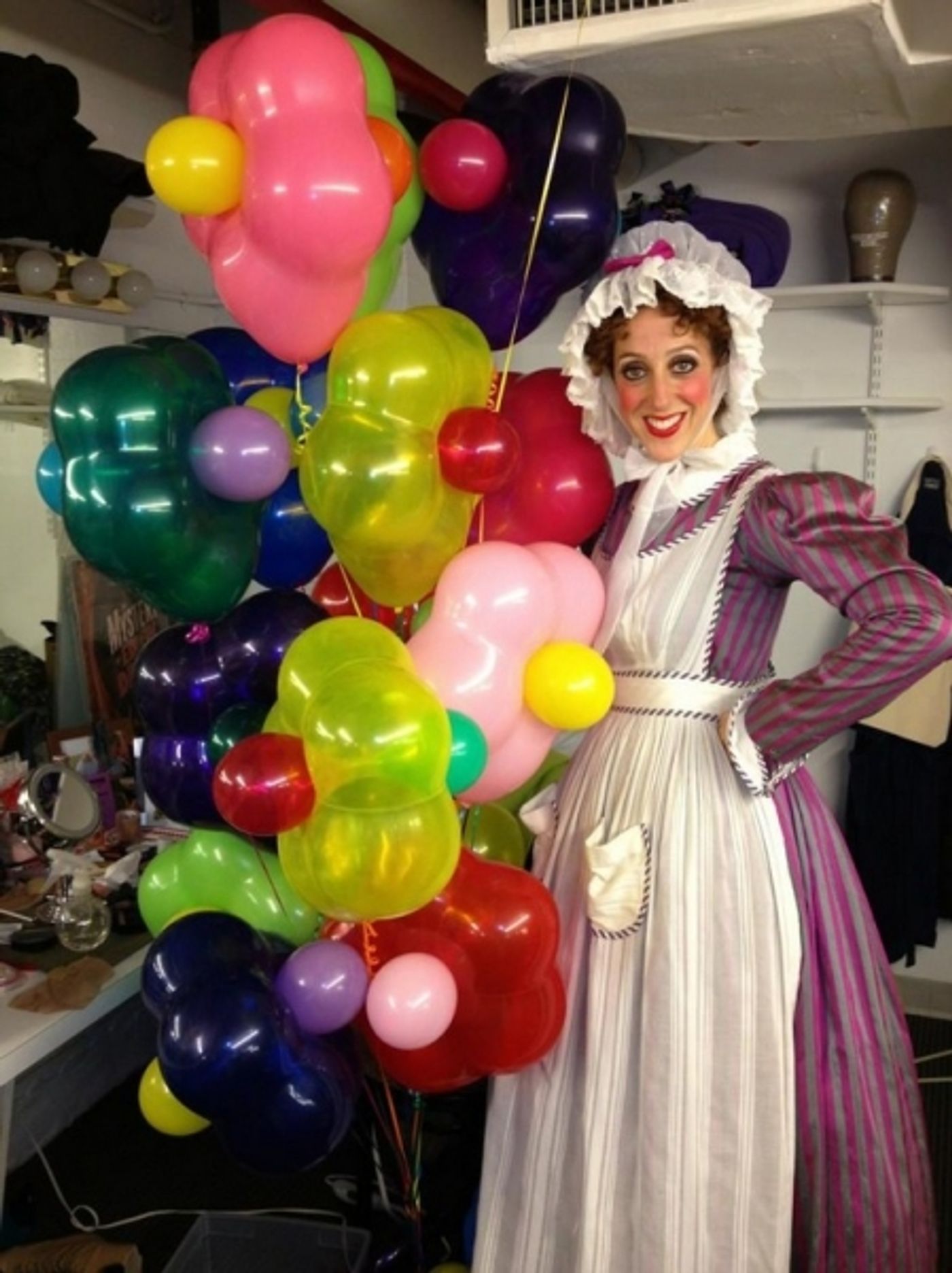 Photo Flash: Saturday Intermission Pics, Nov 17 - CHAPLIN Preps for Turkey Day, First SIPs from EDWIN DROOD, GIANT and More! Image