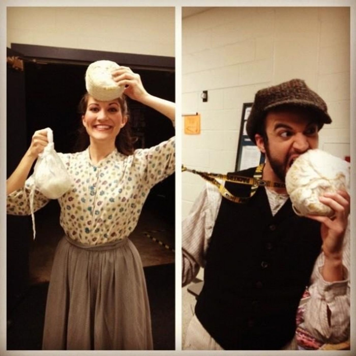 Photo Flash: Saturday Intermission Pics, Nov 17 - CHAPLIN Preps for Turkey Day, First SIPs from EDWIN DROOD, GIANT and More! Image