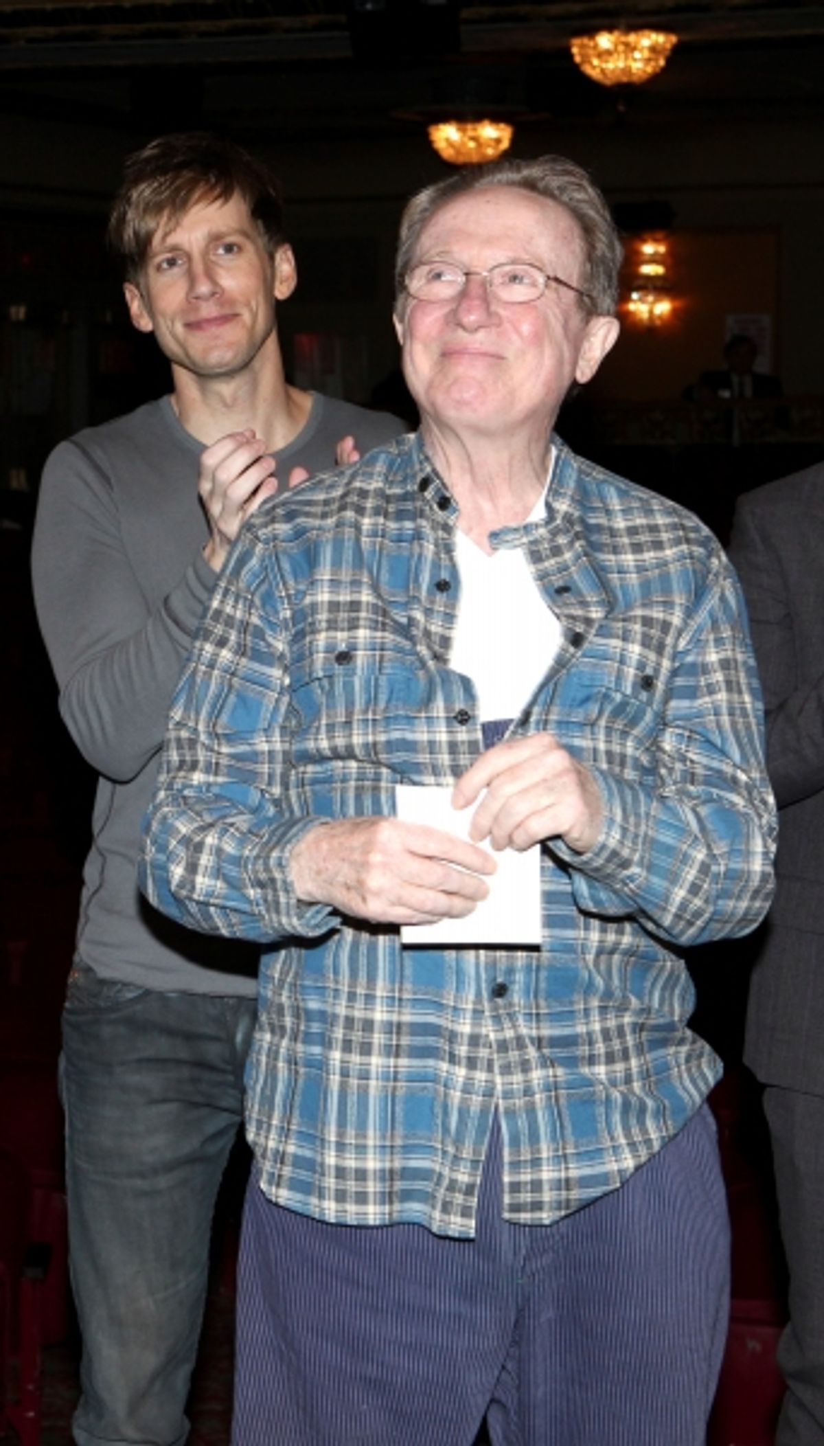 Andrew Samonsky & George Hearn at 