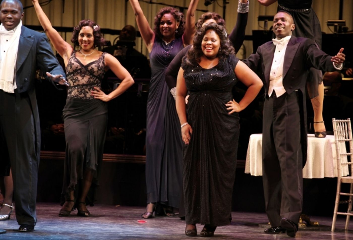 Photo Coverage: Amber Riley, Joshua Henry, Adriane Lenox and More in COTTON CLUB PARADE Curtain Call!  Image
