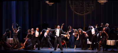Joshua Henry, Amber Riley & Company Photo