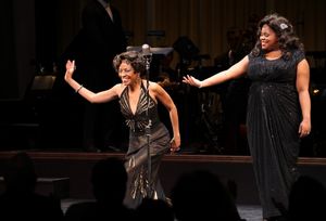 Adriane Lenox & Amber Riley Photo