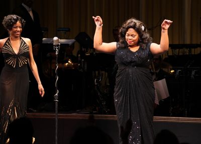 Adriane Lenox & Amber Riley Photo