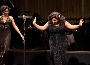 Adriane Lenox & Amber Riley Photo