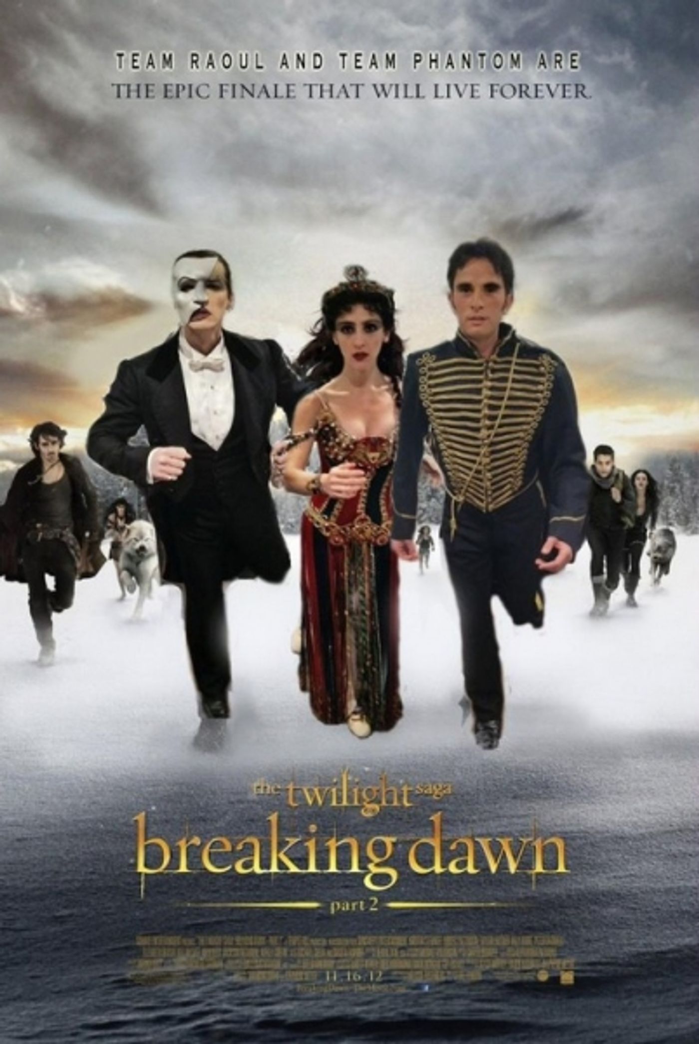 Photo Flash: Saturday Intermission Pics, Nov 17, Part 2 - EVITA Channels THE PERFORMERS, PHANTOM Does TWILIGHT & More!  Image