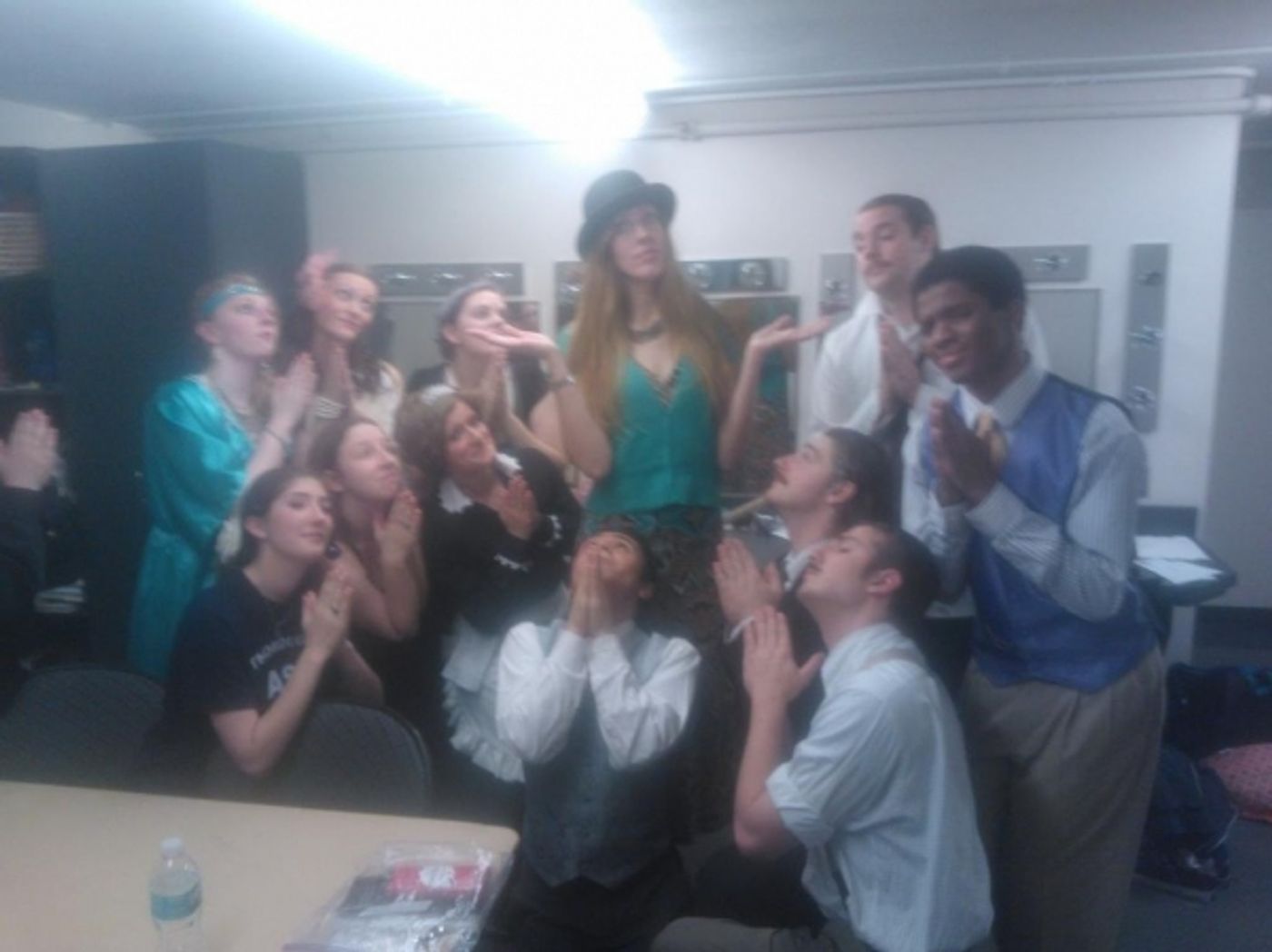 Photo Flash: Saturday Intermission Pics, Nov 17, Part 2 - EVITA Channels THE PERFORMERS, PHANTOM Does TWILIGHT & More!  Image