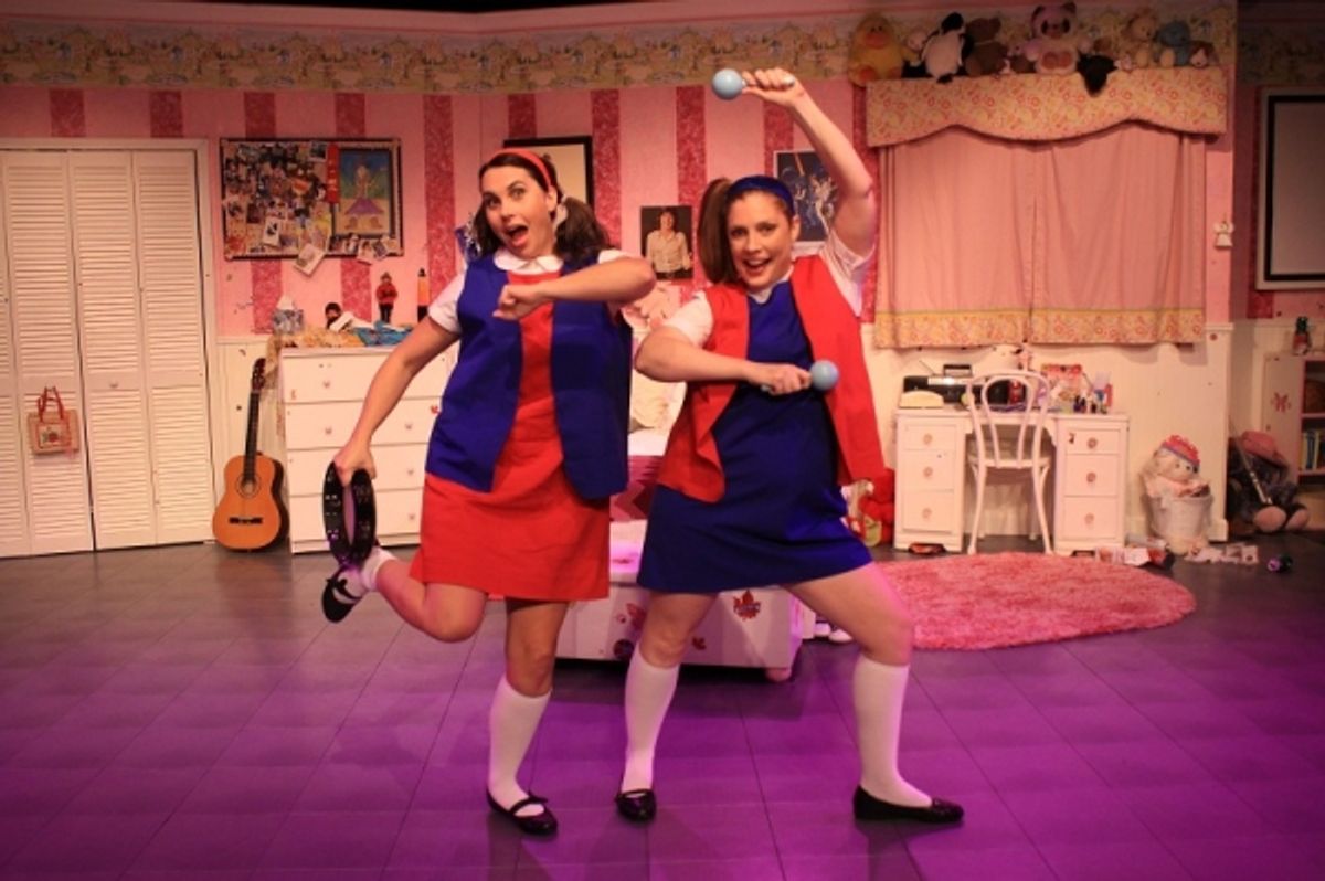 Keri Henson and Tracy Ahern are 'Up For Puberty' in GIRLS ONLY. at BWW Reviews: GIRLS ONLY - THE SECRET COMEDY OF WOMEN is a Fun, Bubbly, Entertaining Celebration of Women