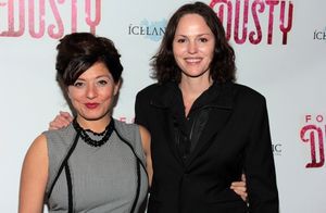 Leslie Brockett, Jorja Fox Photo