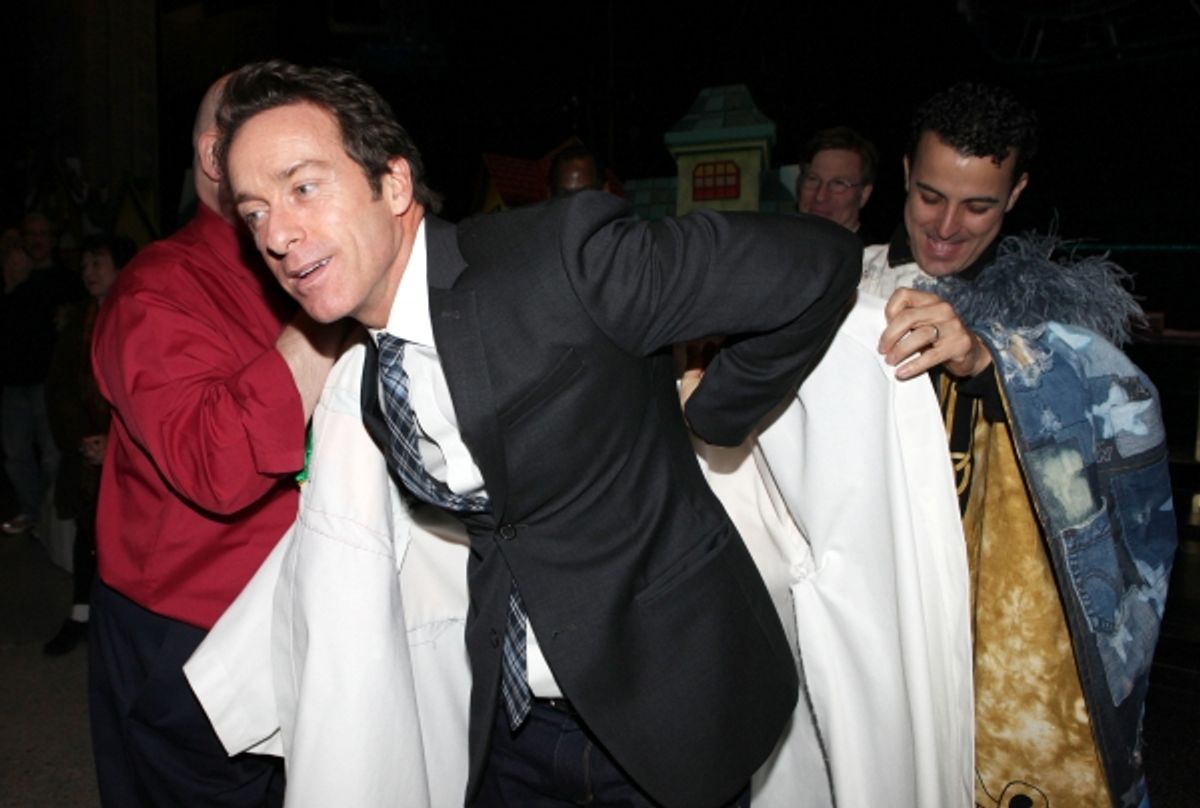 David Westphal, Carlos L. Encinias recipient for 'Scandalous The Musical' & Timothy J. Alex  at 