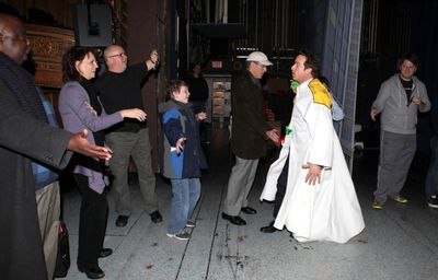 Timothy J. Alex with Michael Mandell, Beth Leavel, Mitchell Sink, Mark Jacoby, Jason  Photo