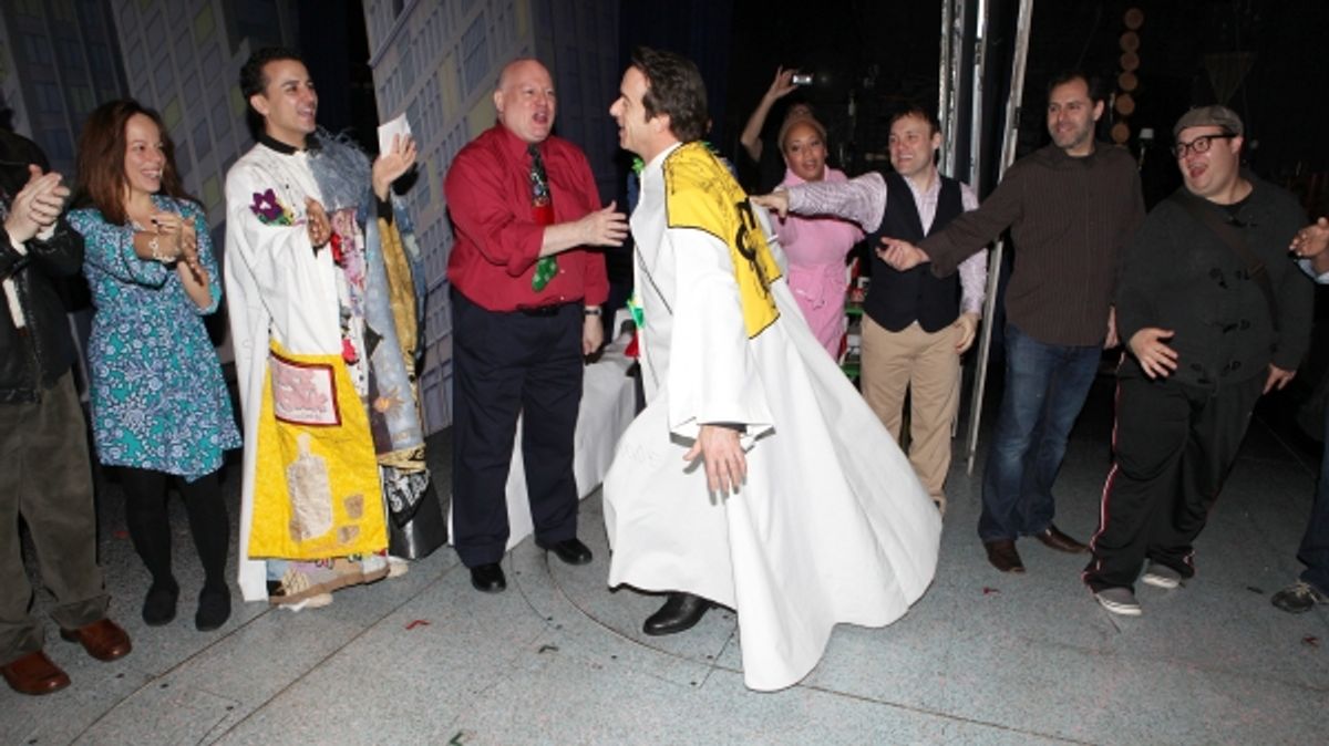 Timothy J. Alex  with Leslie Kritzer, Carlos L. Encinias in 'Scandalous The Musical', David Westphal, Eric LaJuan Summers, Ariel Reid & Company at 